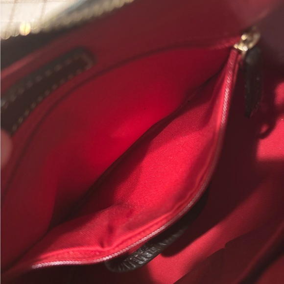 Dooney & Bourke Multicolor Plaid Hobo Bag with Black Trim - Picture 4 of 14